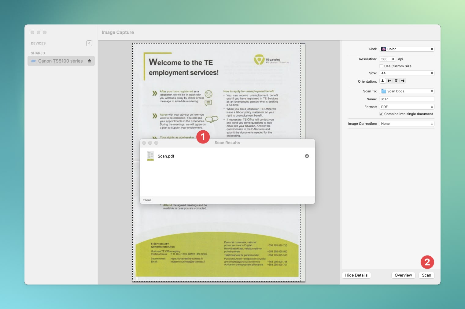 Pop-up window